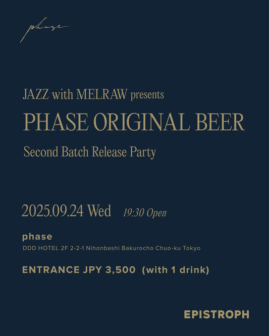 JAZZ with MELRAW - Special Edition 2025.09.24 ENTRANCE TICEKT 3,500